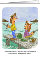 Retirement Day Off card