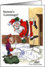 Santa Slips card