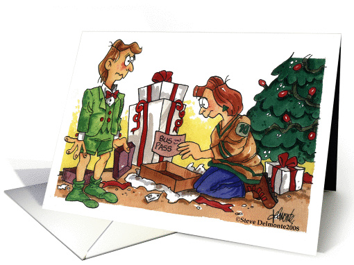 Christmas Spirit Holiday card (203203)