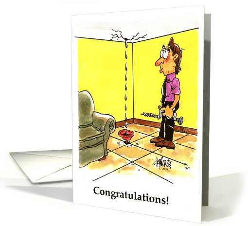 Congratulations New Condo Apartment card (206955)