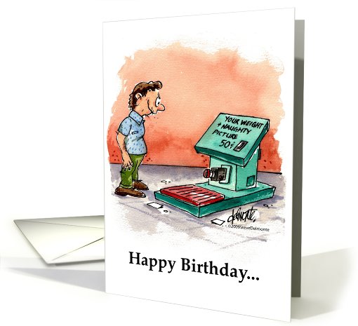 Happy Birthday Naughty card (208776)