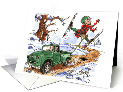 Happy Birthday Adventure Man card (273267)