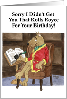 Birthday Wishes card