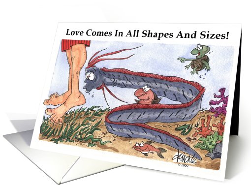 Valentine Fish Love card (349223)