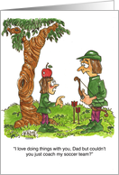 Fathers Day Robin Hood card