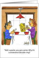 Happy Birthday Decoder Ring - 50th card
