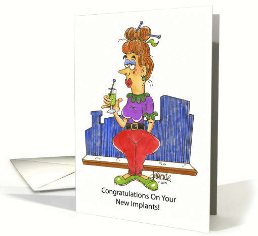 Get Well New Hips card (458399)