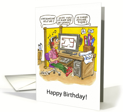 Happy Birthday Boss! card (556664)