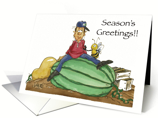Season's Greetings BeeKeeper card (723776)