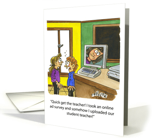 Thank You Student Teacher card (787117)