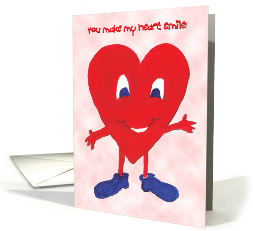 You make my HEART smile! card (214585)