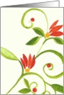 Light Vines - Blank card