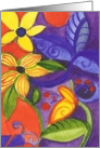 Fanciful - Blank card