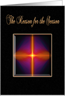 Cross for Christmas card