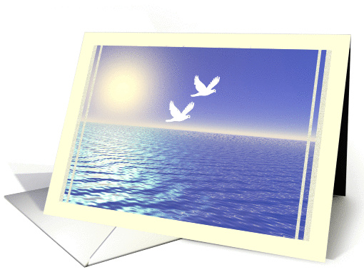 Peaceful Seas card (214195)