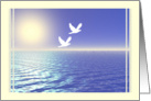 Peaceful Seas card