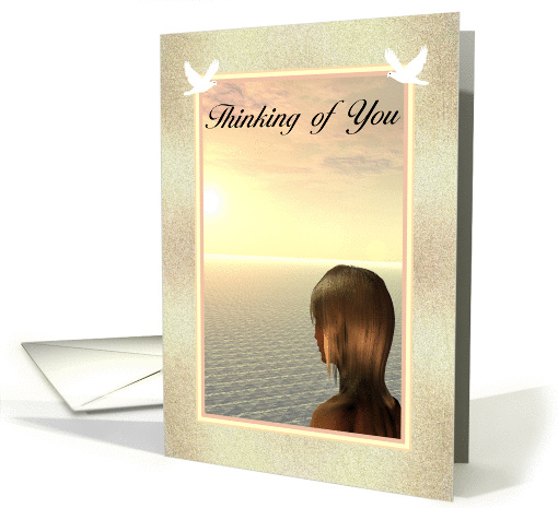 Sun Kissed - Thinking of You card (217859)