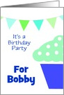 Birthday Party Invitations Party/Custom Name Card For Boys card