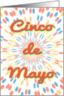 Cinco de Mayo-Color Bursts card