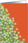 Holiday Tree Digital Painting card