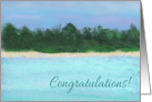 Congrats-Island card