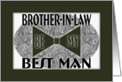 Best Man-Brother-in-Law-Bow Tie card