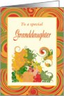 Thanksgiving-For Granddaughter-Autumn Colors card