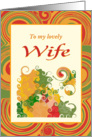 Thanksgiving-For Wife-Autumn Colors card