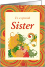 Thanksgiving-For Sister-Autumn Colors card