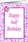 12 Step-Birthday-Graphic Design-Flower card