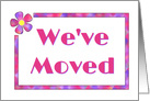 We’ve Moved-Business-Graphic Design-Flower card