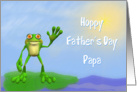 Hoppy Father’s Day-For Papa-Humor card