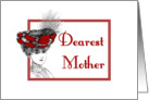 Mother’s Day-For Mother-Vintage-Victorian Lady In Red Hat card