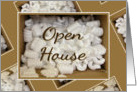 Open House Party-Homewarming-Styrofoam Packing Peanuts card