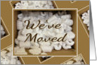 We’ve Moved-Styrofoam Packing Peanuts card