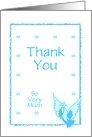 Thank You-Pigeon-Mail-Custom Text card