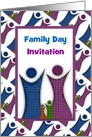 Family Day-Invitation-Mosaic Design Family card