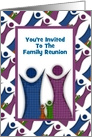 Family Reunion-Invitation-Mosaic Design Family card