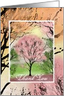 Beautiful Autumn Tree Thank You card