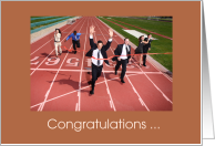 Congratulations You Did It Business Deal card