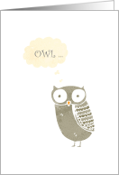 Cute Owl Be Hoping...