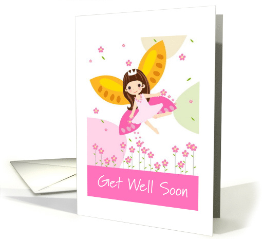 Get Well Soon Wishes From The Hospital Fairy With Cute... (1301968)