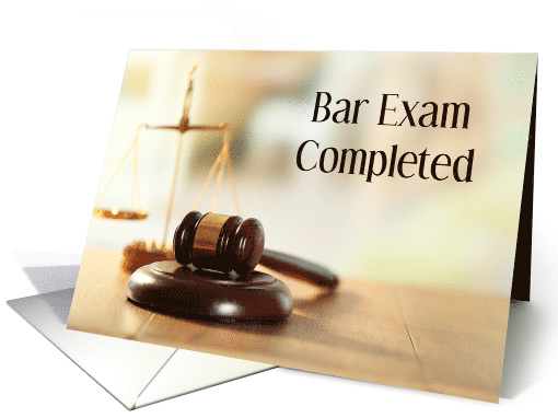 Announcement I Passed The Bar Exam card (1333606)