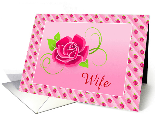 Happy Anniversary-For Wife-Custom card (1378794)