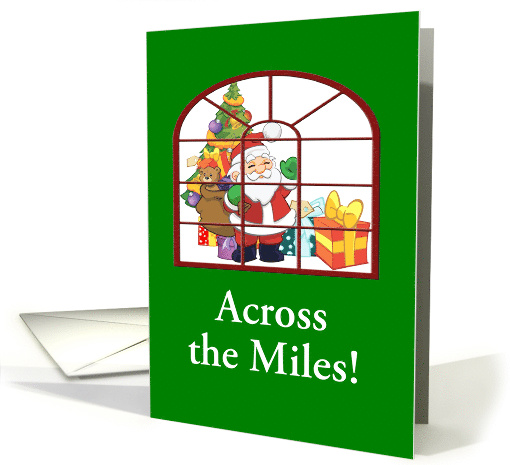 Across The Miles-Santa and Bag Of Toys-Custom card (1406054)