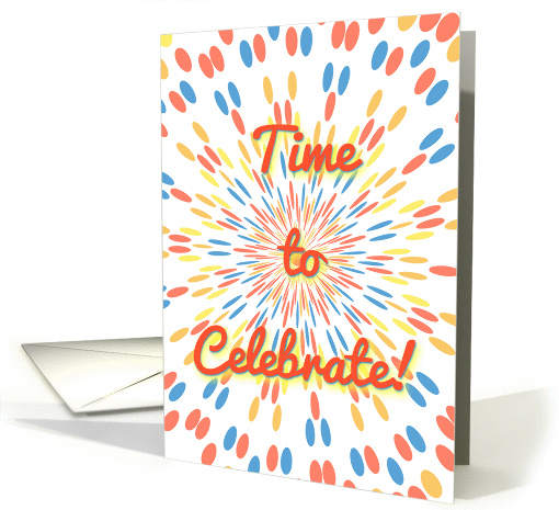 Cinco de Mayo-Color Bursts-Party Invitation card (1421454)