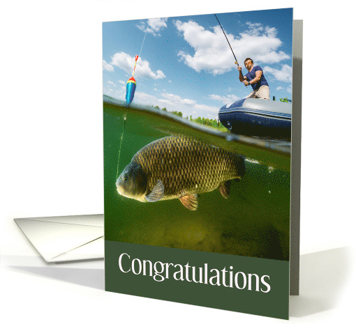 Congratulations On Catching The Big Fish Big Fish card (1475804)