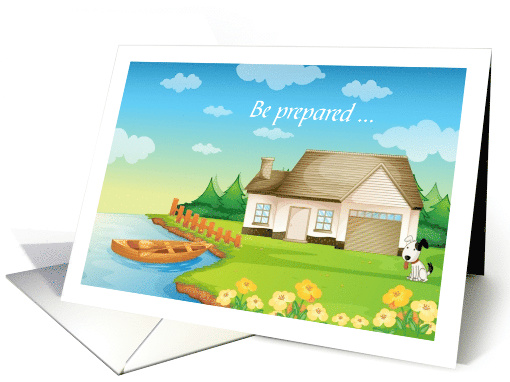 Congratulations On Your New Lake House card (1541160)