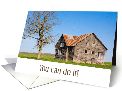 New Home Fixer Upper You Can Do It Humor card (1541162)