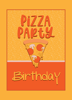 Pizza Birthday Party...